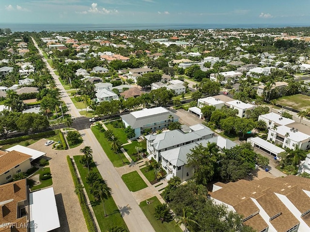 aerial perspective of suburban area