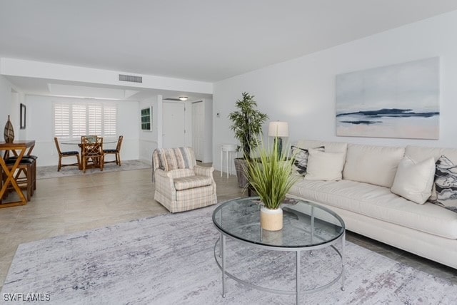 view of living room