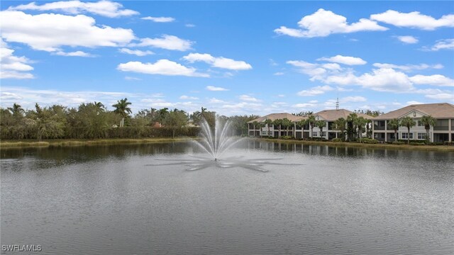 view of water feature