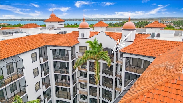 view of property featuring a water view