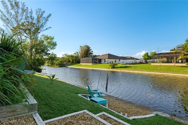211 SW 21st Ln, Cape Coral, FL 33991 - water view with nearby suburban area