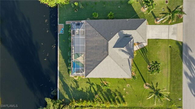 211 SW 21st Ln, Cape Coral, FL 33991 - view from above of property featuring a nearby body of water