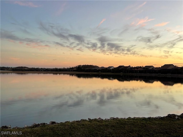 property view of water