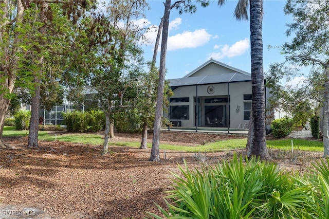 view of back of property