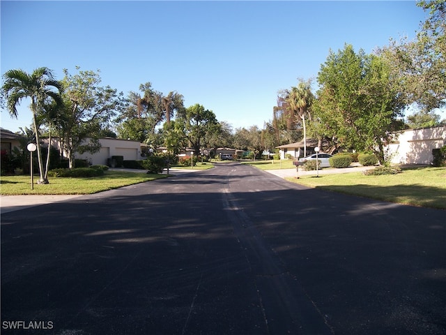 view of road