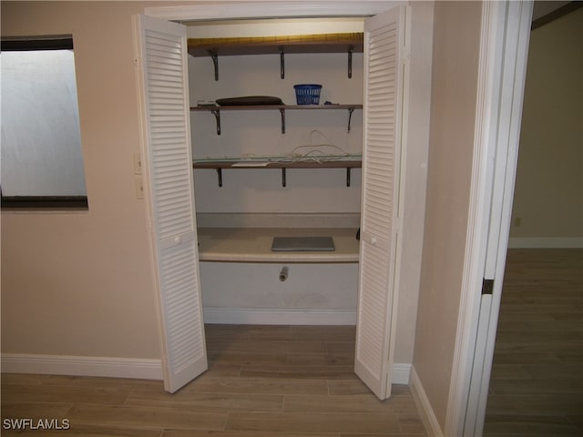 view of closet