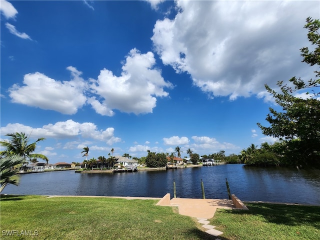 property view of water