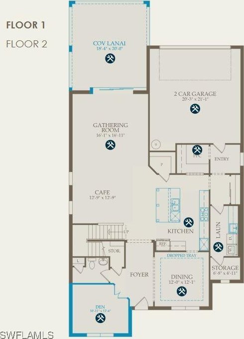 42202 Lake Timber Dr, Punta Gorda, FL 33982 - view of home floor plan