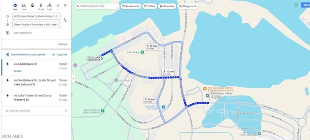 42202 Lake Timber Dr, Punta Gorda, FL 33982 - map / location