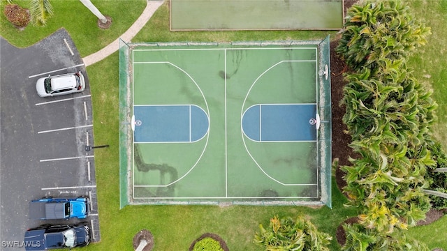 view of sport court