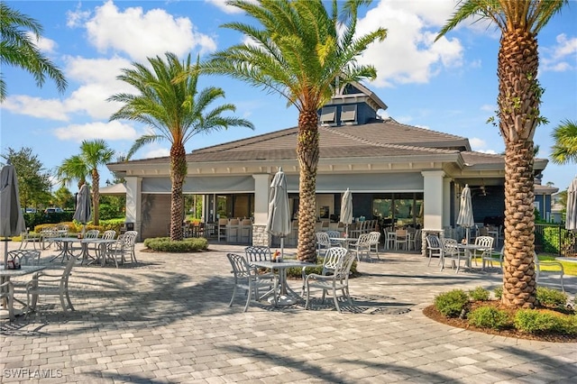 exterior space featuring a patio