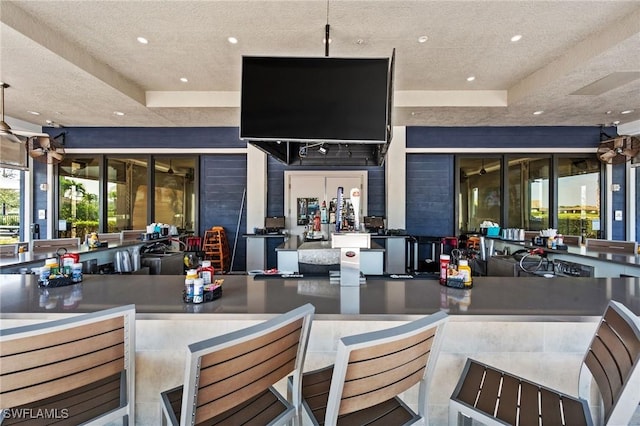 view of patio featuring outdoor dining space