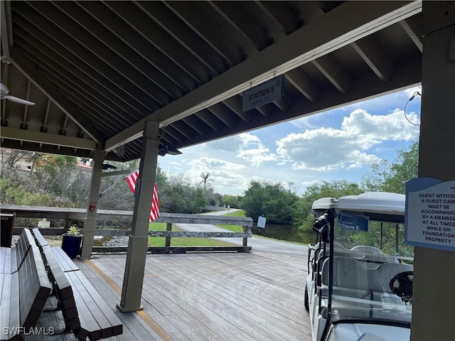 871 Tanbark Dr Unit 101, Naples, FL 34108 - view of deck