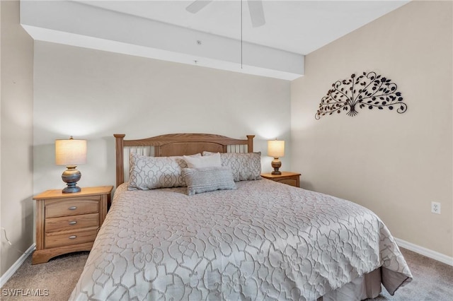 3970 Loblolly Bay Dr Unit 5-108, Naples, FL 34114 - carpeted bedroom with baseboards and ceiling fan