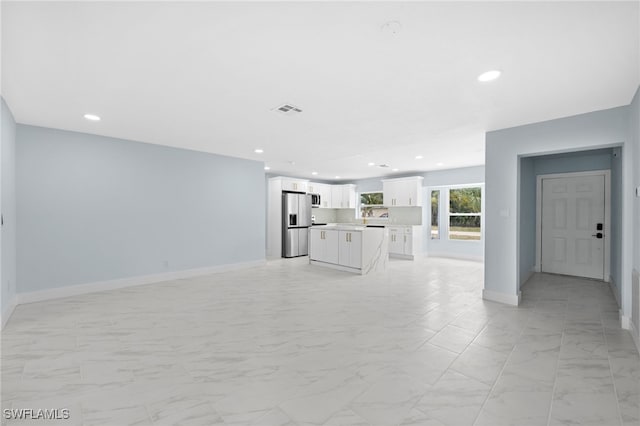 view of unfurnished living room