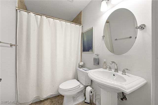 bathroom with toilet