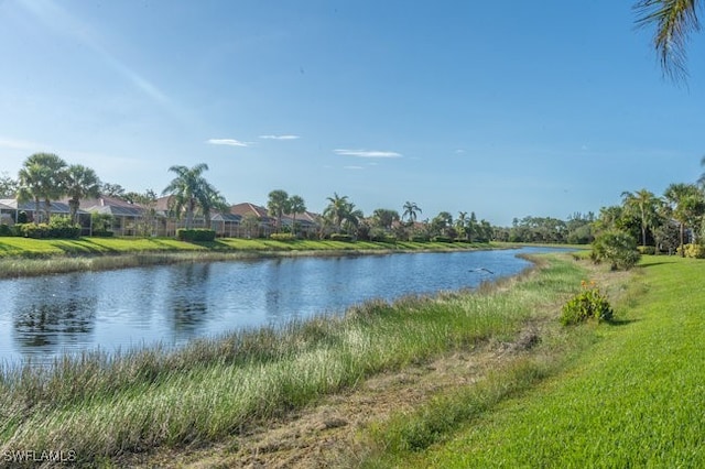 property view of water