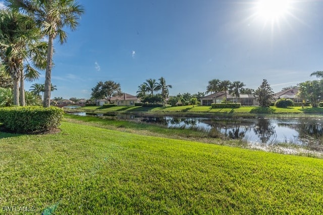 property view of water