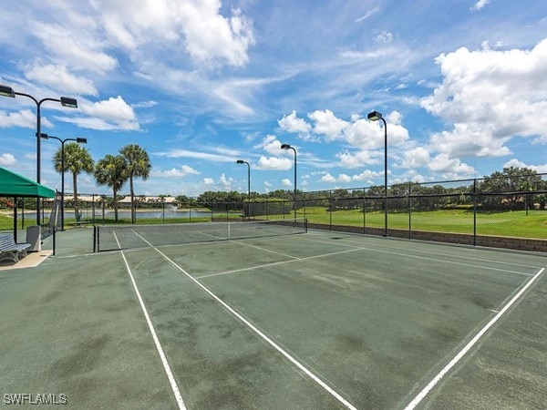 view of sport court