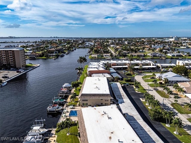 4231 SE 19th Pl Unit 1J, Cape Coral, FL 33904 - aerial view of a large body of water