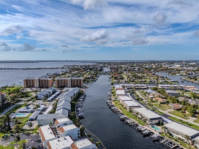 4231 SE 19th Pl Unit 1J, Cape Coral, FL 33904 - bird's eye view of a large body of water