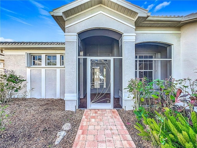 20752 Mystic Way N, Fort Myers, FL 33917 - entrance to property with stucco siding