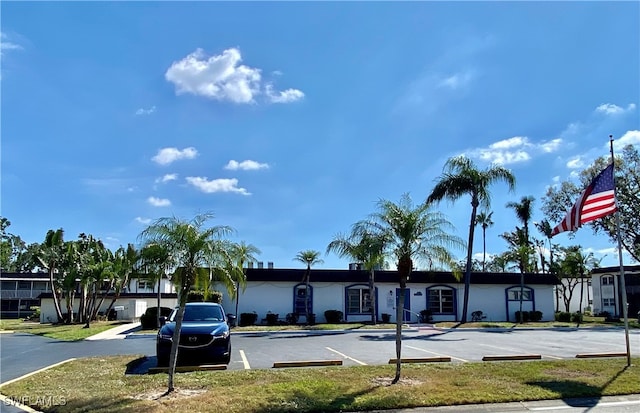 2828 Jackson St Unit F-7, Fort Myers, FL 33901 - ranch-style home with uncovered parking and stucco siding