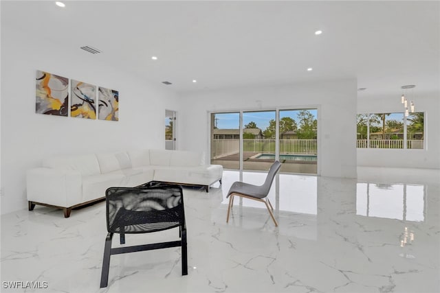 view of living room