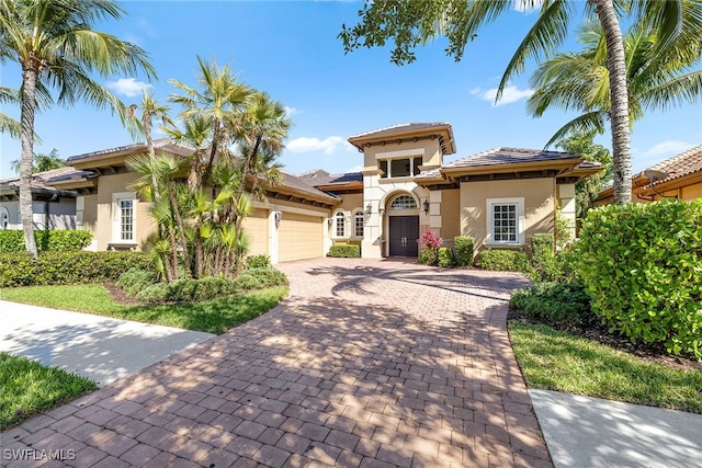 view of mediterranean / spanish house