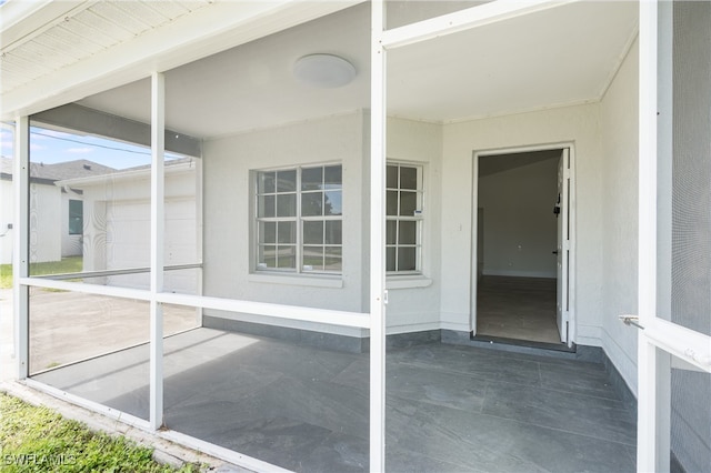 exterior space with a patio