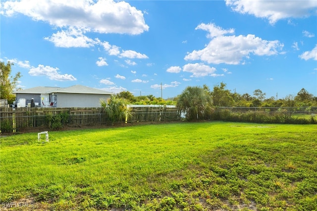 view of yard