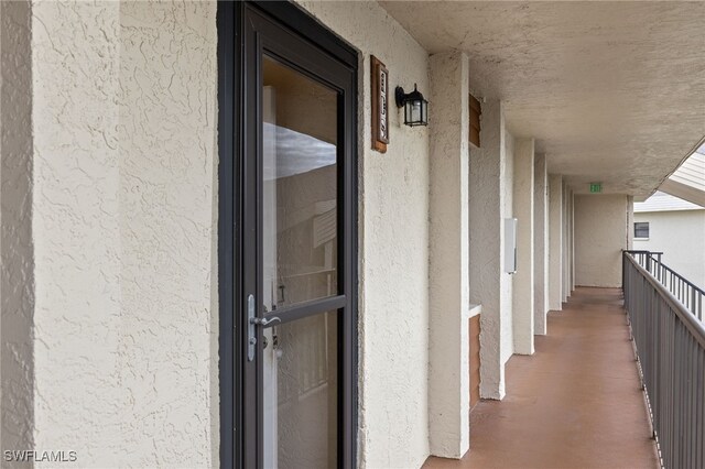 view of hallway