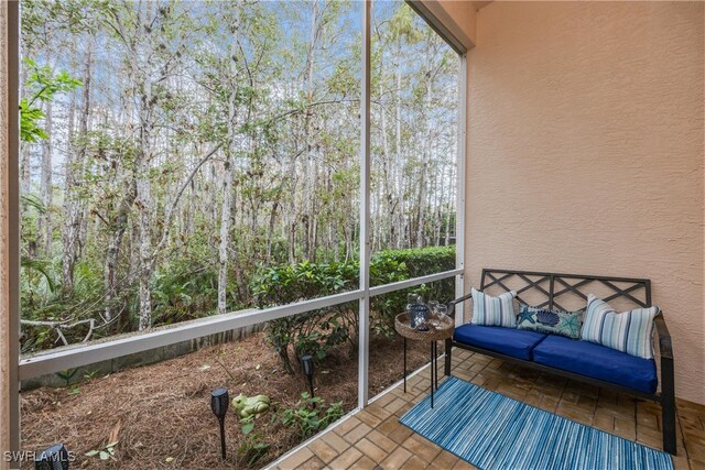 sunroom / solarium with plenty of natural light