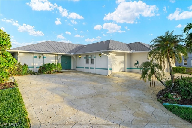 view of ranch-style house