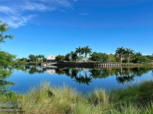 property view of water