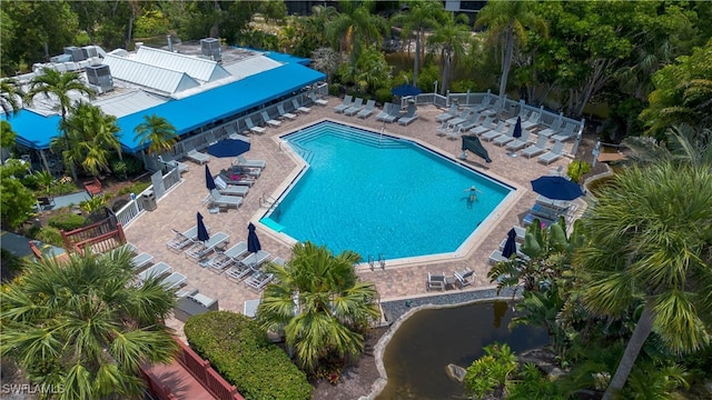 view of swimming pool