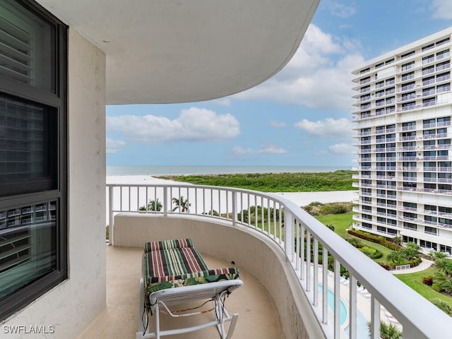 260 Seaview Ct Unit 803, Marco Island, FL 34145 - balcony featuring a water view
