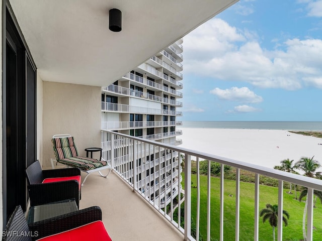 260 Seaview Ct Unit 803, Marco Island, FL 34145 - balcony with a water view