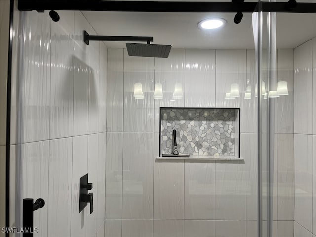 details with walk in shower