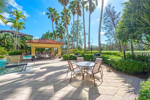 view of patio