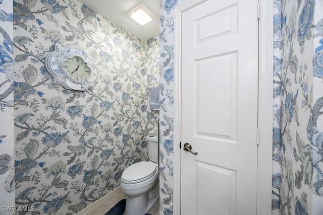 bathroom with toilet