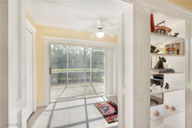 2050 Palo Duro Blvd, North Fort Myers, FL 33917 - corridor featuring tile patterned flooring and baseboards