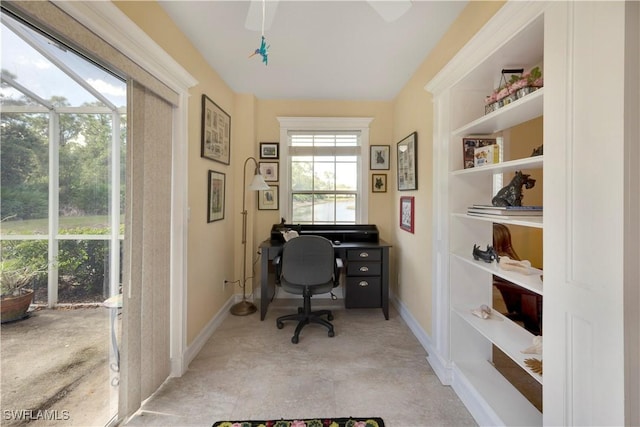 2050 Palo Duro Blvd, North Fort Myers, FL 33917 - home office featuring baseboards