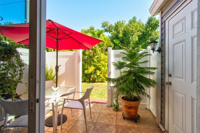 view of patio / terrace