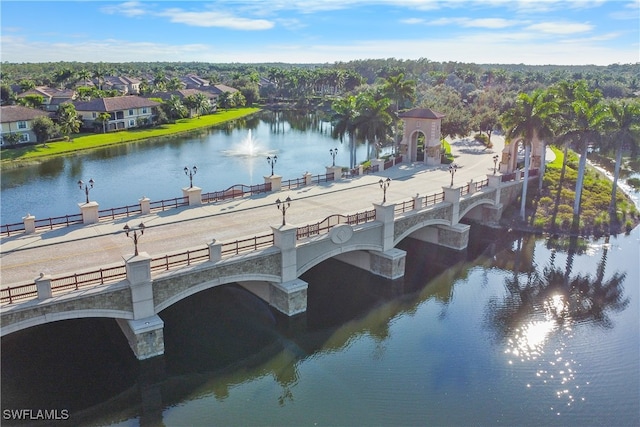 property view of water