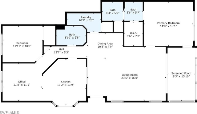 20111 Seagrove St Unit 604, Estero, FL 33928 - property floor plan