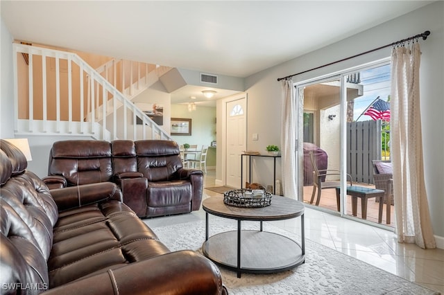 view of living room