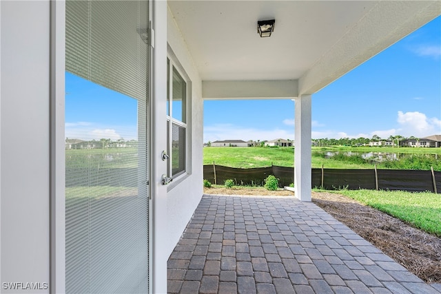 view of patio