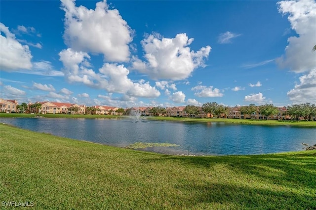 property view of water