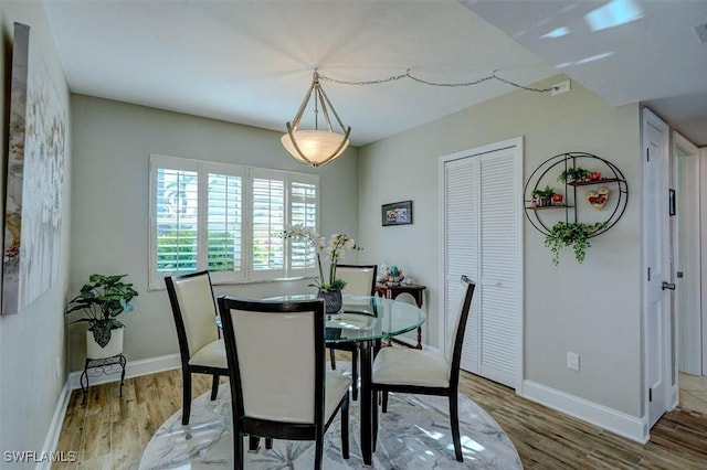 5103 Sunnybrook Ct Unit 3, Cape Coral, FL 33904 - dining room with wood finished floors and baseboards